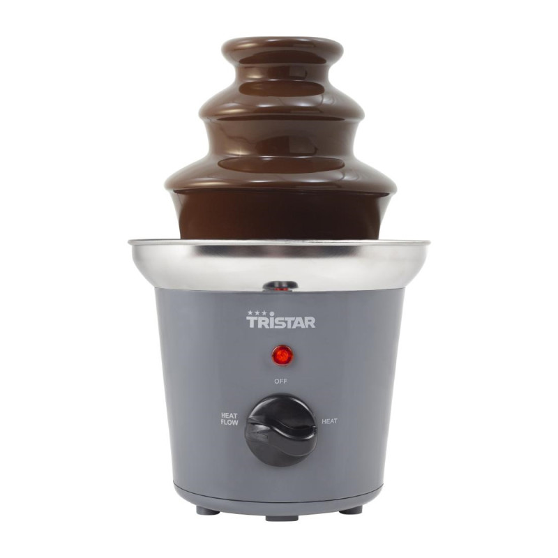 Fontaine à chocolat Tristar CF-1603 niveaux en acier inoxydable