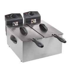 Friteuse double Tristar FR-6937 inox 2 x 3L