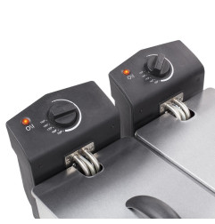 Friteuse double Tristar FR-6937 inox 2 x 3L