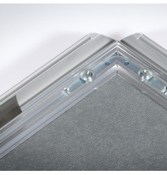 Cadre clipsable en aluminium Europel A2 25mm