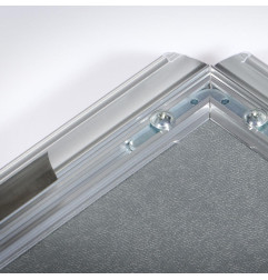 Cadre clipsable en aluminium Europel A3 25mm