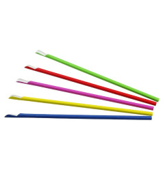 Pailles cuillères en papier Sier Disposables (lot de 100)