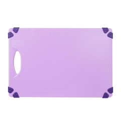 Planche à découper antidérapante professionnelle Hygiplas violette 458x306mm