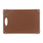 Planche à découper antidérapante professionnelle Hygiplas marron 458x306mm
