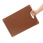 Planche à découper antidérapante professionnelle Hygiplas marron 458x306mm