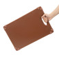 Planche à découper antidérapante professionnelle Hygiplas marron 458x306mm