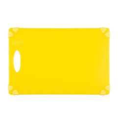 Planche à découper antidérapante professionnelle Hygiplas jaune 458x306mm
