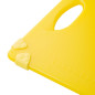 Planche à découper antidérapante professionnelle Hygiplas jaune 458x306mm