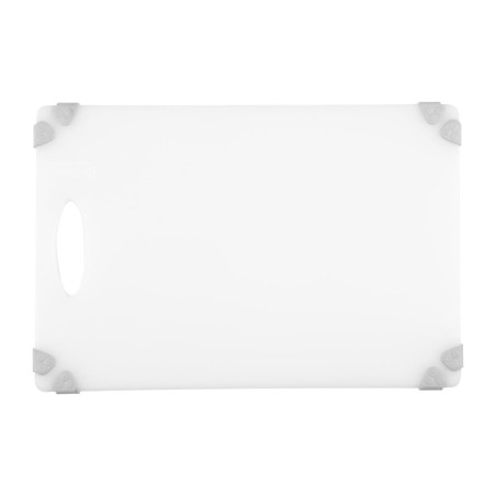 Planche à découper antidérapante professionnelle Hygiplas blanche 458x306mm