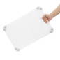 Planche à découper antidérapante professionnelle Hygiplas blanche 458x306mm