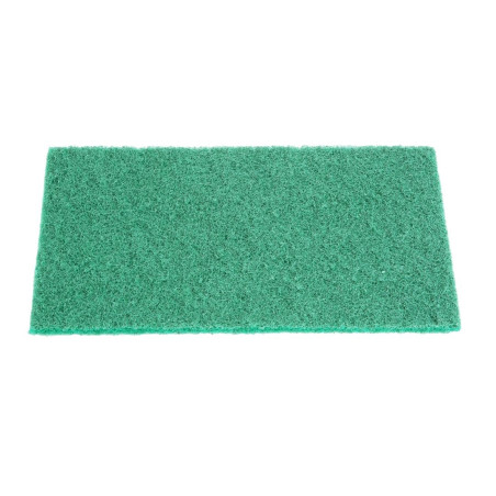 Tampons abrasifs verts 100% recyclés Jantex 225x150mm (lot de 10)
