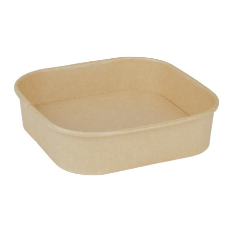 Barquettes carrées Fiesta Recyclable 750ml (lot de 300)