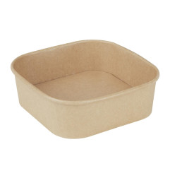 Barquettes carrées Fiesta Recyclable 1000ml (lot de 300)