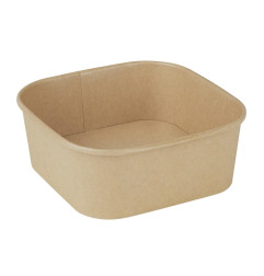 Barquettes carrées Fiesta Recyclable 1200ml (lot de 300)