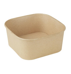 Barquettes carrées Fiesta Recyclable 1400ml (lot de 300)