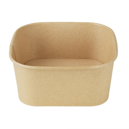 Barquettes carrées Fiesta Recyclable 1400ml (lot de 300)