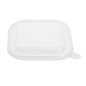 Couvercles PET pour barquettes carrées Fiesta Recyclable (lot de 300)