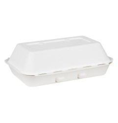 Barquettes alimentaires en bagasse Fiesta Compostable 400x335mm (lot de 200)