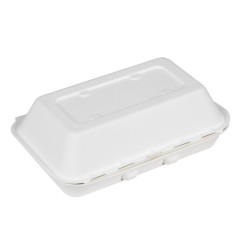 Barquettes alimentaires en bagasse Fiesta Compostable 400x335mm (lot de 200)