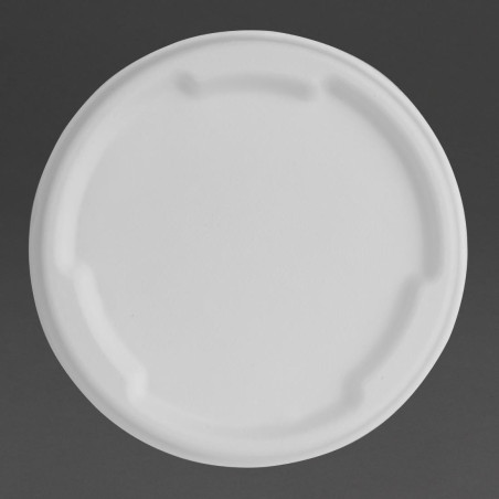 Couvercles en bagasse Fiesta Compostable pour bols de 400/500 ml (lot de 50)
