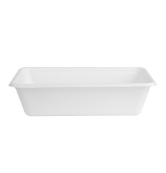 Barquettes alimentaires en bagasse Fiesta Compostable 650ml (lot de 100)
