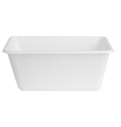 Barquettes alimentaires en bagasse Fiesta Compostable 1000ml (lot de 100)