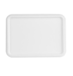 Couvercles en bagasse Fiesta Compostable pour barquettes en bagasse (lot de 100)