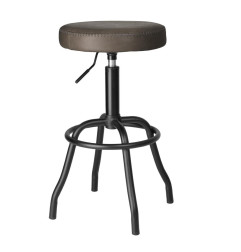 Tabouret de bar en PU Bolero Brooklyn mocha