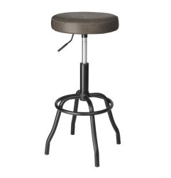 Tabouret de bar en PU Bolero Brooklyn mocha