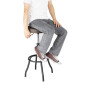 Tabouret de bar en PU Bolero Brooklyn mocha