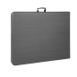 Table pliante rectangulaire effet rotin Bolero 1829mm