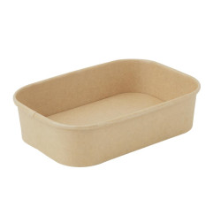 Barquettes alimentaires rectangulaires Fiesta Recyclable 500ml (lot de 300)