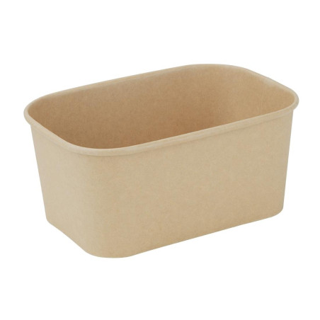 Barquettes alimentaires rectangulaires Fiesta Recyclable 1000ml (lot de 300)