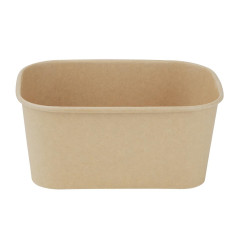Barquettes alimentaires rectangulaires Fiesta Recyclable 1000ml (lot de 300)