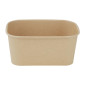 Barquettes alimentaires rectangulaires Fiesta Recyclable 1000ml (lot de 300)