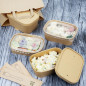 Barquettes alimentaires rectangulaires Fiesta Recyclable 750ml (lot de 300)