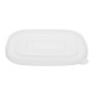 Couvercles en PP Fiesta Recyclable pour barquettes rectangulaires (Lot de 300)