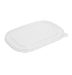 Couvercles en PET Fiesta Recyclable pour barquettes rectangulaires (Lot de 300)