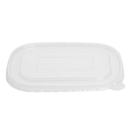 Couvercles en PET Fiesta Recyclable pour barquettes rectangulaires (Lot de 300)