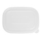 Couvercles en PET Fiesta Recyclable pour barquettes rectangulaires (Lot de 300)