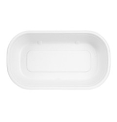 Barquettes ovales en bagasse Fiesta Compostable 850ml (lot de 100)