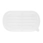 Couvercles PET pour barquettes ovales en bagasse Fiesta Recyclable 