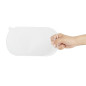 Couvercles PET pour barquettes ovales en bagasse Fiesta Recyclable 
