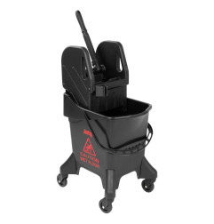 Seau essoreur haut 20 litres Jantex marquage rouge