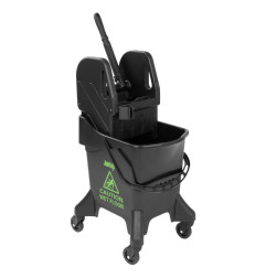 Seau essoreur haut 20 litres Jantex marquage vert