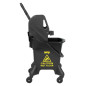 Seau essoreur haut 20 litres Jantex marquage jaune