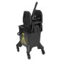 Seau essoreur haut 20 litres Jantex marquage jaune