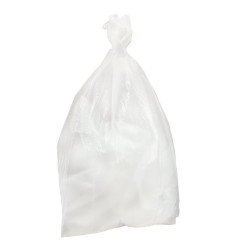 Sacs poubelle recyclés résistants Jantex transparents 160L (lot de 100)