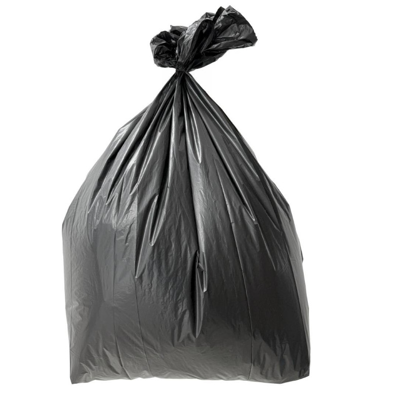 Sacs poubelle résistants Jantex noirs 120L (lot de 100)