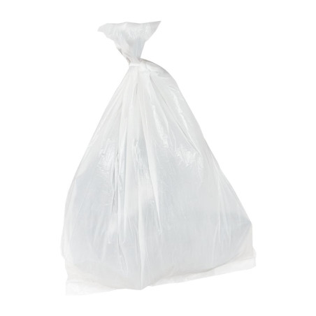 Sacs poubelle standard Jantex blancs 50L (lot de 200)